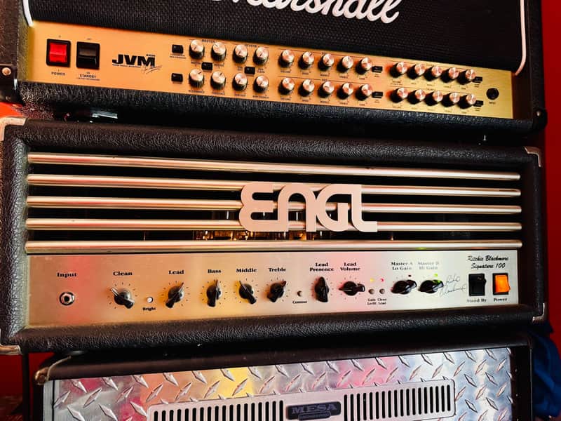 Engl Ritchie Blackmore Signature E650 - 4 Channel 100-Watt Guitar Amp Head (Retubed by P. Mezzabarba) image 1