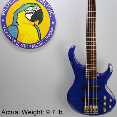Ibanez BTB400QM-TB Standard 2001 - 2002 - Transparent Blue image 1