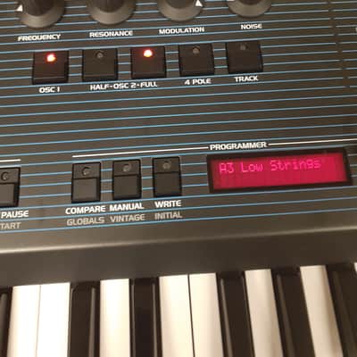Behringer UB-Xa 16-Voice 61-Key Synthesizer 2023 - Present - Blue with Wood Sides image 10