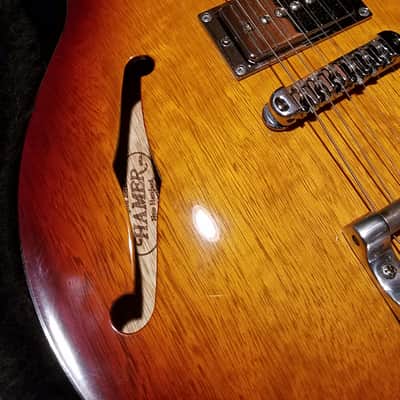 Hamer USA Newport Korina Jazz Burst image 2