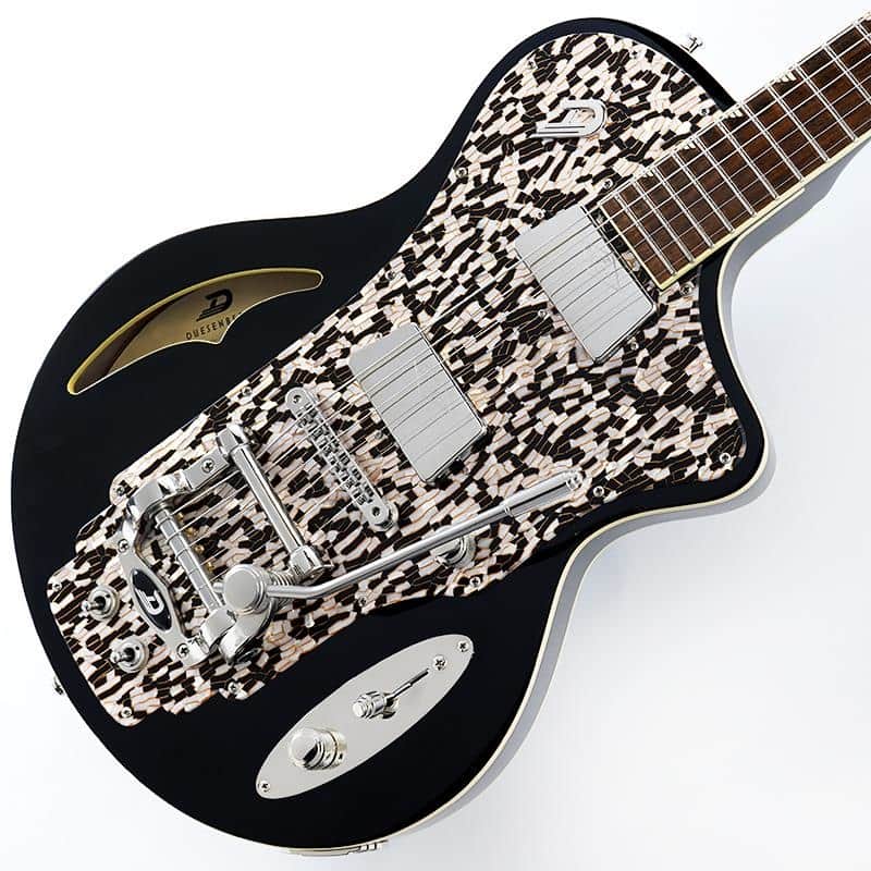 Duesenberg DJA-BK JULIA (Black with Crystalloid pickguard) [Sp…