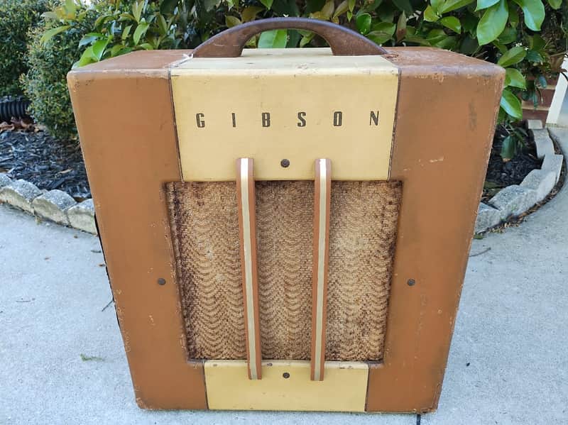 Vintage 1946-1947 Gibson BR-4 Tube Amplifier  - Restored and Ready to Play image 1