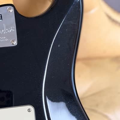2016 Fender American Elite Stratocaster HSS Shawbucker with Maple Fretboard  - Mystic Black image 7