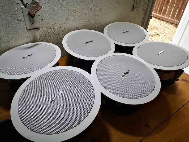 Bose FreeSpace DS 40F White Install LoudSpeakers - Bundle of | Reverb