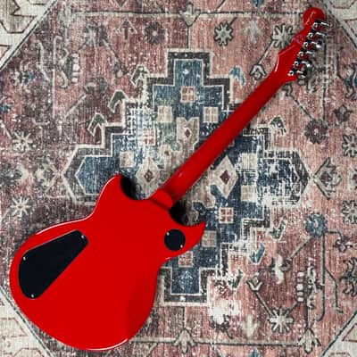 Reverend Reeves Gabrels Dirtbike Royale Royale Red Electric Guitar W/ Original Box & Case Candy! image 4