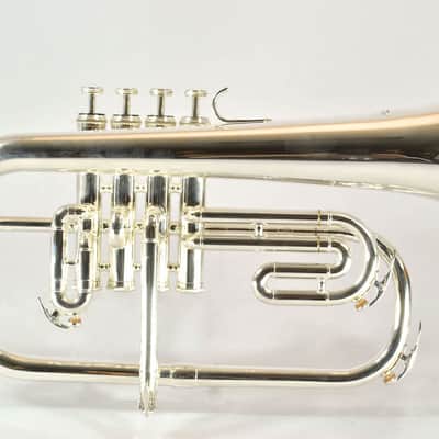 Schiller 4 Valve Artist Flugelhorn Silver image 4