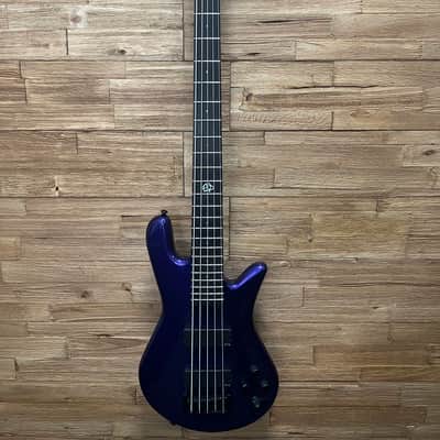 Spector NS Ethos HP 5 Bass- Plum Crazy Gloss- 9lbs 11oz w/soft case New! image 4