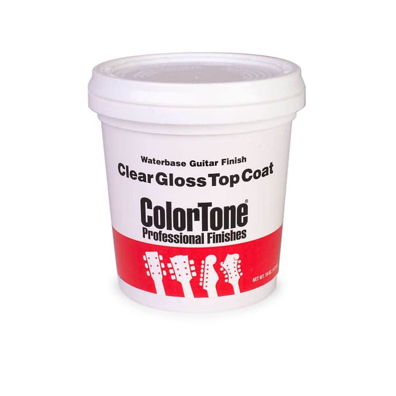 ColorTone Waterbase Guitar Finish, Gloss Top Coat, 16-oz. container image 1