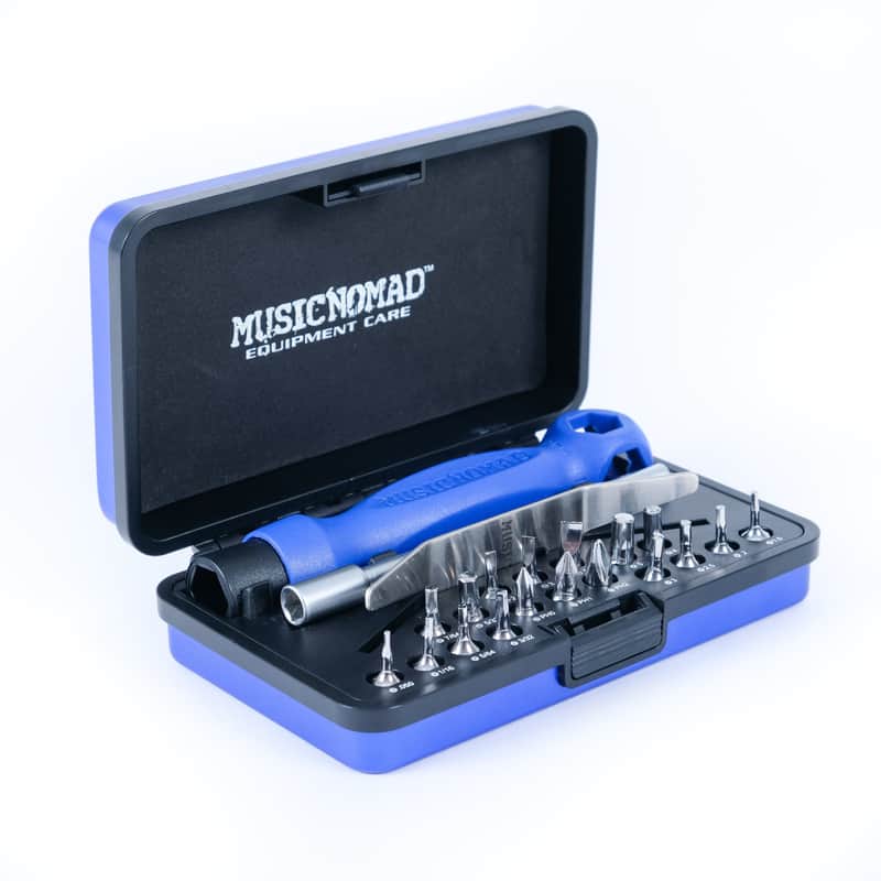 MusicNomad Premium 26 PC. Guitar Tech Screwdriver & Wrench Set (MN229) image 1