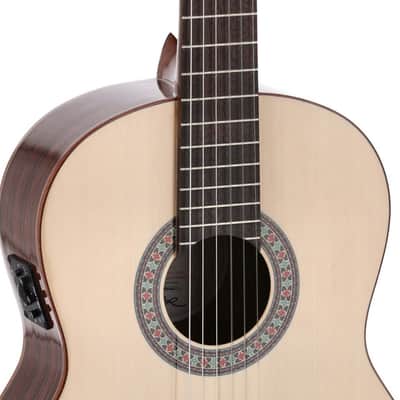 Manuel Rodriguez Exotica EX-SS-EA Santos Rosewood/Spruce 4/4 Gloss E-Acoustic (ES-SS-EA) image 11