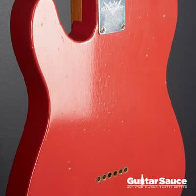 Fender Custom Shop 56 Telecaster Journeyman Aged Fiesta Red 2019 Used (Cod. 1451UG) image 15