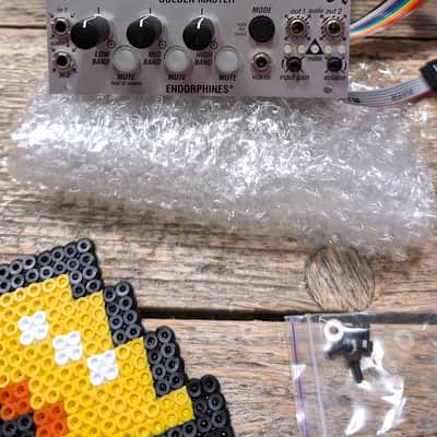 Endorphin.es Golden Master 1U Eurorack Synth Module - Silver image 3