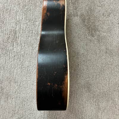 RARE! 1920s - 1930s Oscar Schmidt Stella Gambler Concert Ladder Braced Parlor Guitar Ready To Go! image 19