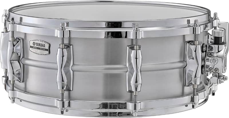 Yamaha Recording Custom Aluminum Snare Drum, 14" x 5.5" image 1