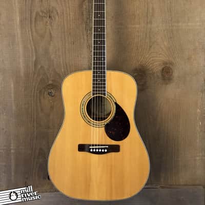 Samick Greg Bennett D-5 Dreadnought Acoustic Guitar Natural image 2