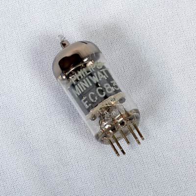 Philips Miniwatt ECC83 / 12AX7 – Made in Holland – Tests Good – Vintage Dutch Preamp Tube image 4
