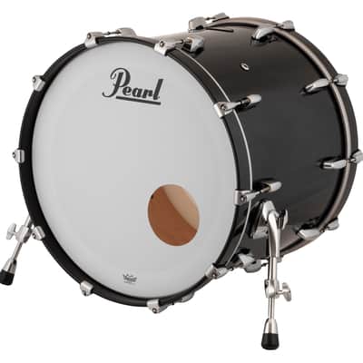 Pearl Masters Maple 24x18" Piano Black Premium Lacquer #103 Bass Kick Drum NO MOUNT | NEW | Authorized Dealer image 2