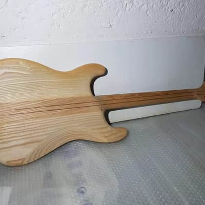 80's NECK THROUGH SWAMP ASH BODY DESIGN STR*T - made in GERMANY image 6