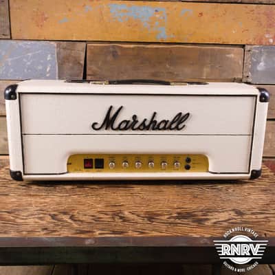 Marshall JMP 2203 Mk2 Master Model Lead 100-Watt Guitar Amp Head 1975 - 1981 - White image 2