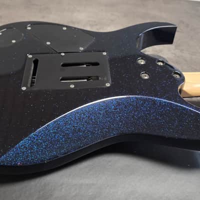 Ibanez Prestige RG1570 TEAM J CRAFT Cosmic Blue Wizard Edge Pro HSH Super Strat FujiGen MIJ Japan RG Guitar image 14
