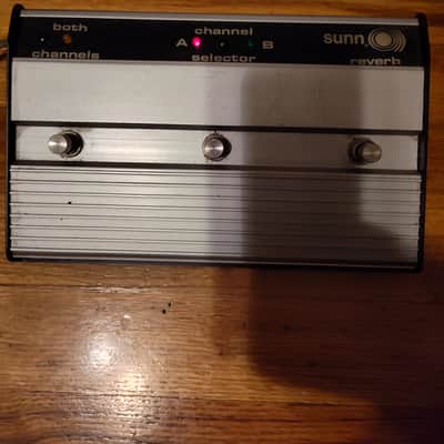 Sunn Channel selector 3 button Late 1970 - Silver image 2