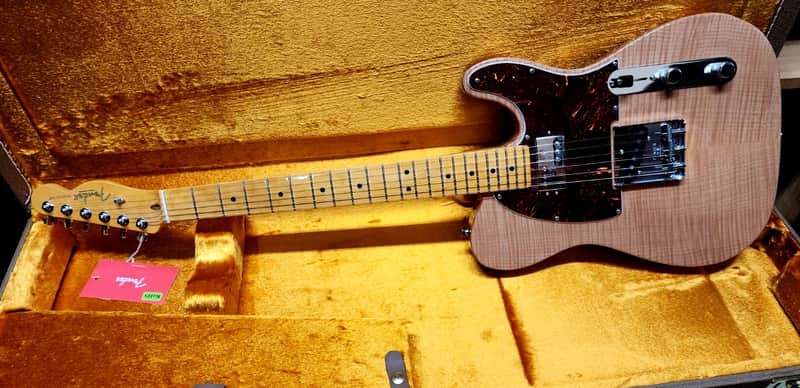 Fender Rarities Series Flame Maple Top Chambered Telecaster with Maple Fretboard 2019 - Natural Bild 1