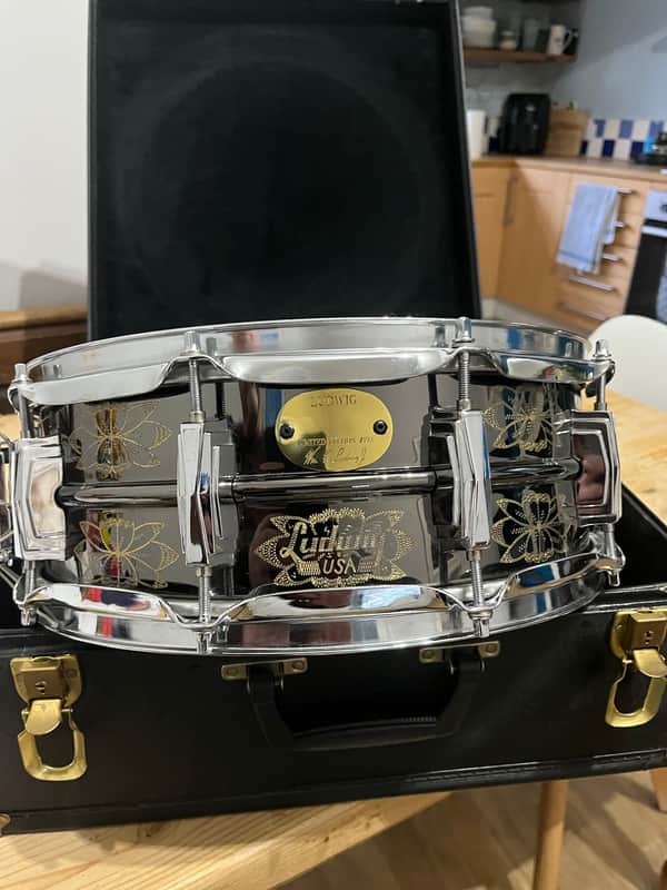 Ludwig Black Beauty Limited Edition (Engraved) Black Beauty 1994 - Engraved image 1