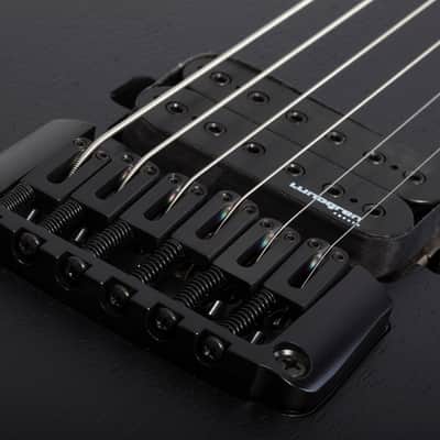 Schecter Diamond Series KM-6 MK-III EX Satin Black Open Pore 28” Baritone 6-String (2025) image 15