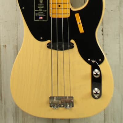DEMO Fender 75th Anniversary American Vintage II 1951 Precision Bass - Butterscotch Blonde (233) image 2