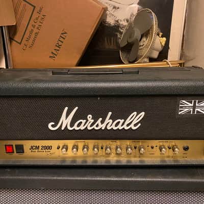 Marshall JCM 2000 DSL 100 Dual Super Lead 2-Channel 100-Watt Guitar Amp Head 2000s - Black image 4