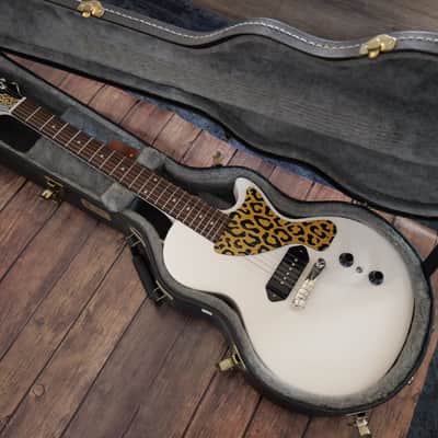 Epiphone Billie Joe Armstrong Signature Les Paul Junior Set Neck Classic White image 9