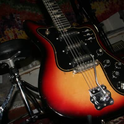 Musima Deluxe 25 GDR Rare Vintage Electric Guitar USSR 1977 year Germany Jaguar image 3