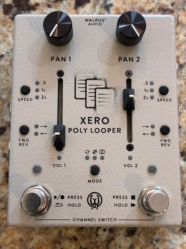 Walrus Audio Xero Polylooper 2025 - Present - Cream image 1