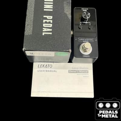 Lekato Mini Pedal Looper - Black - X19925 image 1