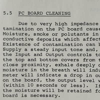 Operating Manual for Urei 1178 Dual Peak Limiter 1988 image 11