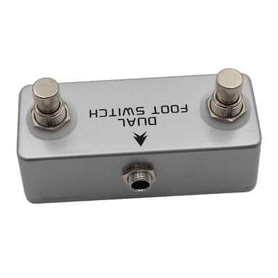Mosky Audio DUAL SWITCH Latching Footswitch Foot Switch Pedal Full Metal Shell image 4