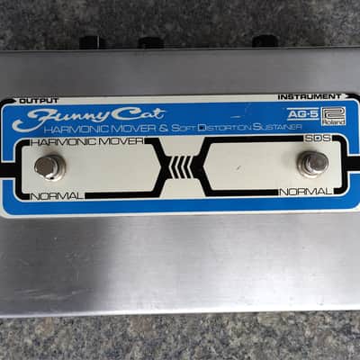 Roland AG-5 Funny Cat Harmonic Mover and Soft Distortion Sustainer 1973 - 1978 - Metal image 2