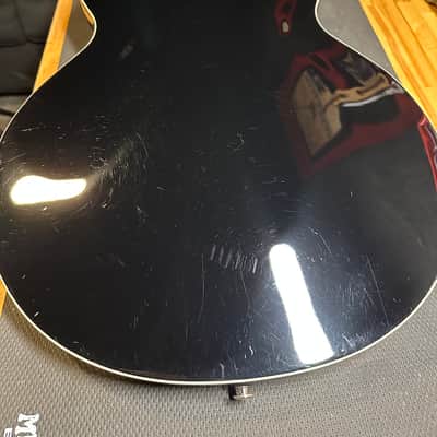 2016 Gretsch G2622 Streamliner Center Block Double-Cut with V-Stoptail - Black w/ TV Jones Pickup image 5