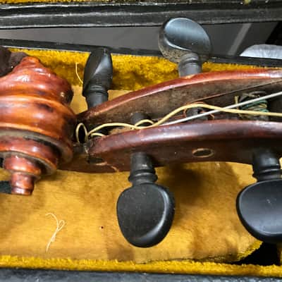 EJB- 1893- Full Size (4/4) Violin w/ Bow & Hardshell Case image 4