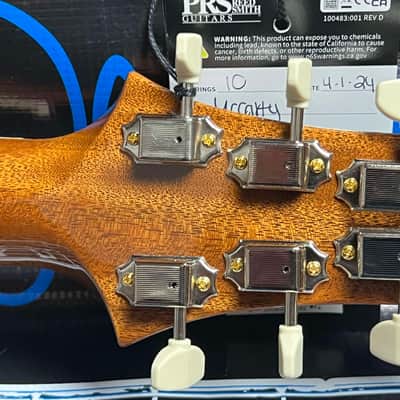 PRS McCarty 10-Top 2024 Yellow Tiger 10 Top (1187) image 15