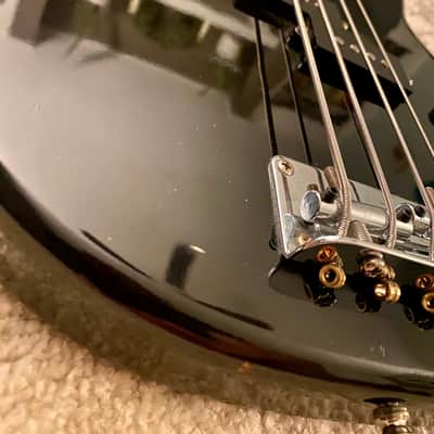 El Degas Short Scale Bass 1980s Black image 4