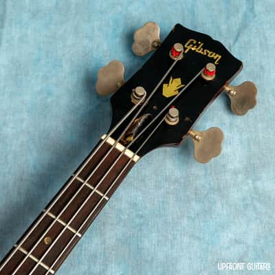 USED Gibson EB-2 Trans Cherry 1969 Semi-Hollow Electric Bass w/OHSC image 7