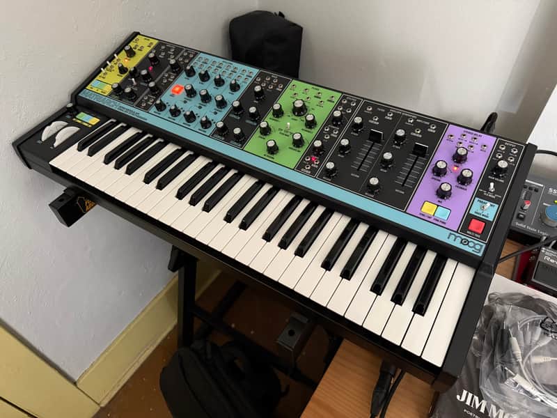Moog Matriarch 49-Key Semi-Modular Analog Synthesizer 2019 - Present - Black / Multi-Colored Panel image 1