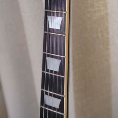 Ultra Rare Fully Custom Hand Built MIJ Japan Semi Hollow Guitar - Aozax Black Nitro Laquer Gibson ES-347 Copy image 3