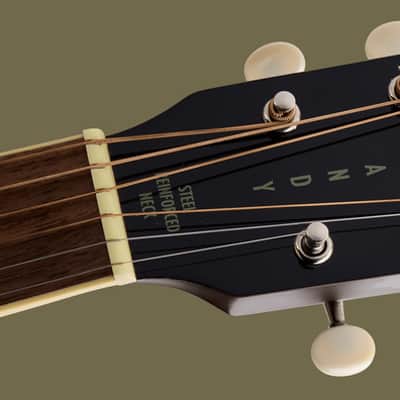 Gretsch Jim Dandy Concert - Walnut Fingerboard, Black Pickguard, Deep Cherry Burst image 4