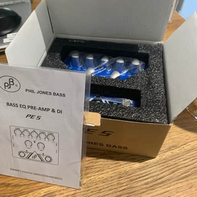 Phil Jones Bass PE-5 5 Band EQ Pre-Amp, Direct Box, & Signal Booster Pedal image 3