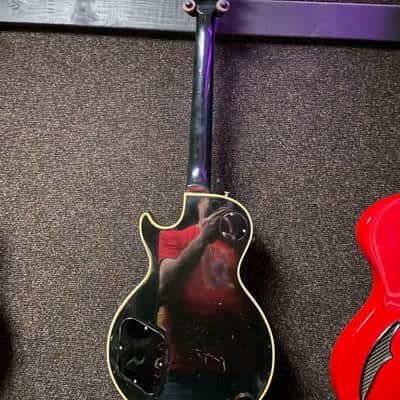 Gibson  Les Paul  1971 Black beauty owned by famous actor image 7