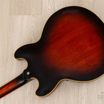 1982 Ibanez LR10 Lee Ritenour Artist w/ Brazilian Board, Antique Violin Sunburst w/ Case image 15