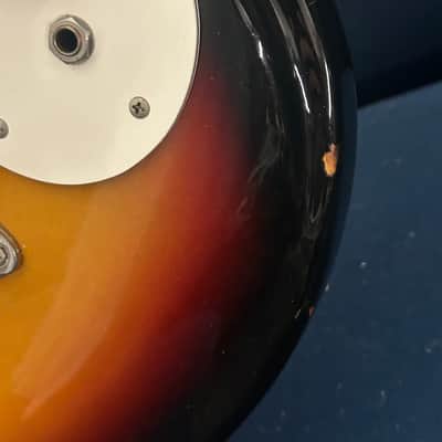 Mosrite Ventures Model Electric Guitar 1990’s Sunburst image 5