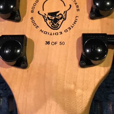 Washburn Dimebag Boogiebolt (Boogiestreet Guitars Custom Shop) 2008 Black w/ Lightning Bolt image 10